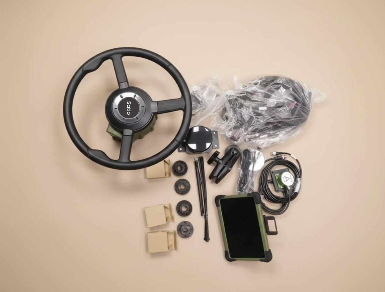 Autoguiado RTK para tractor | 2.499€ IVA incl. | GPS agrícola barato